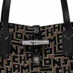 Shopper Roseau Essential LGP Größe M Taupe Schwarz, Farbe: schwarz, Marke: Longchamp, EAN: 3597922146963, Abmessungen in cm: 34x25x13, Bild 7 von 7