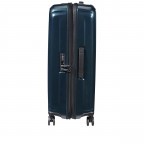 Koffer Nuon Spinner 69 erweiterbar Metallic Dark Blue, Farbe: blau/petrol, Marke: Samsonite, EAN: 5400520078322, Abmessungen in cm: 45x69x28, Bild 3 von 17