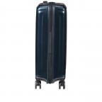 Koffer Nuon Spinner 55 erweiterbar Metallic Dark Blue, Farbe: blau/petrol, Marke: Samsonite, EAN: 5400520078308, Abmessungen in cm: 40x55x20, Bild 6 von 18
