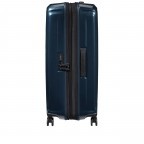 Koffer Nuon Spinner 75 erweiterbar Metallic Dark Blue, Farbe: blau/petrol, Marke: Samsonite, EAN: 5400520078346, Abmessungen in cm: 49x75x30, Bild 4 von 18