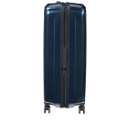 Koffer Nuon Spinner 75 erweiterbar Metallic Dark Blue, Farbe: blau/petrol, Marke: Samsonite, EAN: 5400520078346, Abmessungen in cm: 49x75x30, Bild 6 von 18