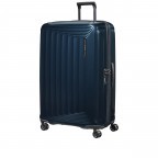 Koffer Nuon Spinner 81 erweiterbar Metallic Dark Blue, Farbe: blau/petrol, Marke: Samsonite, EAN: 5400520078360, Abmessungen in cm: 53x81x31, Bild 2 von 17