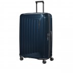 Koffer Nuon Spinner 81 erweiterbar Metallic Dark Blue, Farbe: blau/petrol, Marke: Samsonite, EAN: 5400520078360, Abmessungen in cm: 53x81x31, Bild 7 von 17