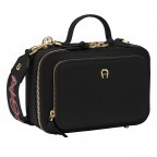 Umhängetasche Zita Umhängetasche S Black, Farbe: schwarz, Marke: AIGNER, EAN: 4055539420061, Abmessungen in cm: 23x15x10, Bild 2 von 6