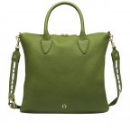 Handtasche Zita Shopper M Pesto Green, Farbe: grün/oliv, Marke: AIGNER, EAN: 4055539419379, Abmessungen in cm: 36x34x7, Bild 1 von 6