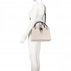 Handtasche Carlson Stone Multi, Farbe: beige, Marke: Guess, EAN: 0190231539636, Abmessungen in cm: 32.5x21x11, Bild 6 von 7