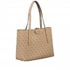 Shopper Eco Brenton Bag in Bag Latte Logo, Farbe: cognac, Marke: Guess, EAN: 0190231688242, Abmessungen in cm: 36x27x13, Bild 3 von 12