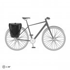 Fahrradtasche Back-Roller Design Cycledelic II Hinterrad Einzeltasche Volumen 20 Liter Black Matt, Farbe: schwarz, Marke: Ortlieb, EAN: 4013051054553, Bild 4 von 7