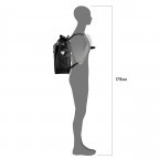 Fahrradtasche / Rucksack Vario Volumen 26 Liter Black, Farbe: schwarz, Marke: Ortlieb, EAN: 4013051054409, Abmessungen in cm: 31x47x22, Bild 9 von 20