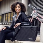 Fahrradtasche Office-Bag High Visibility Aktentasche mit Hinterrad-Aufhängesystem Volumen 21 Liter Black Reflective, Farbe: schwarz, Marke: Ortlieb, EAN: 4013051039635, Abmessungen in cm: 40x30x17, Bild 8 von 12