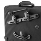 Fahrradtasche Downtown Two Cordura Aktentasche mit Hinterrad-Aufhängesystem Volumen 20 Liter Black, Farbe: schwarz, Marke: Ortlieb, EAN: 4013051045063, Abmessungen in cm: 40x31x14, Bild 9 von 9
