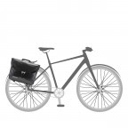 Fahrradtasche Downtown Two Plane Aktentasche mit Hinterrad-Aufhängesystem Volumen 20 Liter Black, Farbe: schwarz, Marke: Ortlieb, EAN: 4013051045087, Abmessungen in cm: 40x31x14, Bild 4 von 10