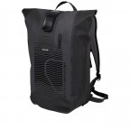 Rucksack Velocity Design Aqua Volumen 23 Liter Black Matt, Farbe: schwarz, Marke: Ortlieb, EAN: 4013051054577, Abmessungen in cm: 30x50x16, Bild 1 von 5