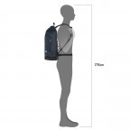 Rucksack Commuter-Daypack Urban Volumen 27 Liter Ink, Farbe: blau/petrol, Marke: Ortlieb, EAN: 4013051051545, Abmessungen in cm: 32x50x21, Bild 5 von 7