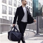 Reisetasche Metrosphere Duffle Volumen 60 Liter Black Embossed, Farbe: schwarz, Marke: Ortlieb, EAN: 4013051053990, Abmessungen in cm: 58x29x35, Bild 6 von 11