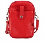 Handytasche Rot, Farbe: rot/weinrot, Marke: Hausfelder Manufaktur, EAN: 4065646008571, Abmessungen in cm: 12x17.5x2, Bild 1 von 6