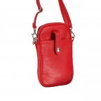 Handytasche Rot, Farbe: rot/weinrot, Marke: Hausfelder Manufaktur, EAN: 4065646008571, Abmessungen in cm: 12x17.5x2, Bild 2 von 6