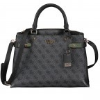 Handtasche Zadie Coal Logo, Farbe: schwarz, Marke: Guess, EAN: 0190231541516, Abmessungen in cm: 33x23x13, Bild 1 von 7