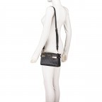 Umhängetasche Zadie Schwarz, Farbe: schwarz, Marke: Guess, EAN: 0190231541790, Abmessungen in cm: 24x14x7, Bild 4 von 6