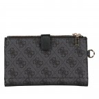 Geldbörse Zadie mit Smartphonefach Coal Logo, Farbe: schwarz, Marke: Guess, EAN: 0190231542858, Abmessungen in cm: 18.5x11x2, Bild 3 von 6
