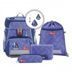 Schulranzen Space Set 5-teilig Ice Princess, Farbe: flieder/lila, Marke: Step by Step, EAN: 4047443460684, Abmessungen in cm: 28x37x20, Bild 1 von 14