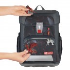 Schulranzen Cloud Set 5-teilig Dragon Drako, Farbe: schwarz, Marke: Step by Step, EAN: 4047443460738, Abmessungen in cm: 28x37.5x20, Bild 3 von 14