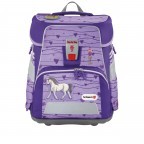 Schulranzen Space Schleich® Limited Edition Set 5-teilig Holsteiner Stute, Farbe: flieder/lila, Marke: Step by Step, EAN: 4047443438867, Abmessungen in cm: 28x37x20, Bild 2 von 12