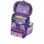 Schulranzen Space Schleich® Limited Edition Set 5-teilig Holsteiner Stute, Farbe: flieder/lila, Marke: Step by Step, EAN: 4047443438867, Abmessungen in cm: 28x37x20, Bild 8 von 12
