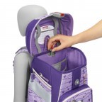 Schulranzen Space Schleich® Limited Edition Set 5-teilig Holsteiner Stute, Farbe: flieder/lila, Marke: Step by Step, EAN: 4047443438867, Abmessungen in cm: 28x37x20, Bild 9 von 12