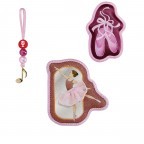 Sticker / Anhänger für Schulranzen Magic Mags Ballerina Dance, Farbe: rosa/pink, Marke: Step by Step, EAN: 4047443461391, Bild 1 von 3