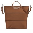 Reisetasche Le Pliage erweiterbar Cognac, Farbe: cognac, Marke: Longchamp, EAN: 3597922084661, Bild 1 von 6