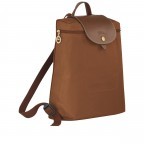 Rucksack Le Pliage Rucksack Cognac, Farbe: cognac, Marke: Longchamp, EAN: 3597922084425, Abmessungen in cm: 26x28x10, Bild 2 von 5