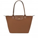 Shopper Le Pliage Shopper S Cognac, Farbe: cognac, Marke: Longchamp, EAN: 3597922084500, Abmessungen in cm: 28x25x14, Bild 1 von 5