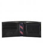 Geldbörse Eton Credit Card and Coin Pocket Black, Farbe: schwarz, Marke: Tommy Hilfiger, EAN: 8718937965300, Abmessungen in cm: 13x9.5x2, Bild 3 von 3