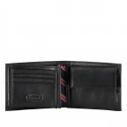 Geldbörse Eton Trifold Black, Farbe: schwarz, Marke: Tommy Hilfiger, EAN: 8718937965362, Abmessungen in cm: 13x10x2.5, Bild 3 von 4