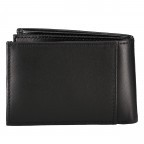 Geldbörse Eton Mini Credit Card Flap and Coin Pocket Black, Farbe: schwarz, Marke: Tommy Hilfiger, EAN: 8718937965744, Abmessungen in cm: 11x7x3, Bild 2 von 5