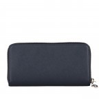 Geldbörse Honey Large Wallet with Zip Around Tommy Navy, Farbe: blau/petrol, Marke: Tommy Hilfiger, EAN: 8719255857032, Abmessungen in cm: 19x10x2.5, Bild 2 von 3