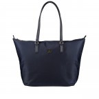 Shopper Poppy Tote Bag Desert Sky, Farbe: blau/petrol, Marke: Tommy Hilfiger, EAN: 8720114065420, Abmessungen in cm: 48x32x14, Bild 1 von 6