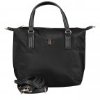 Handtasche Poppy Small Tote Black, Farbe: schwarz, Marke: Tommy Hilfiger, EAN: 8720114065390, Abmessungen in cm: 29x22x15, Bild 1 von 7