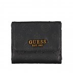 Geldbörse Zanelle Black Logo, Farbe: schwarz, Marke: Guess, EAN: 0190231570448, Abmessungen in cm: 10x8.5x3, Bild 1 von 5