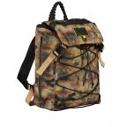 Rucksack Vice mit Tablet- und Laptopfach Camouflage, Farbe: taupe/khaki, Marke: Guess, EAN: 7628067764098, Abmessungen in cm: 30x45x16, Bild 2 von 6