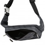 Gürteltasche Vezzola Smart Squared Bum Bag Black, Farbe: schwarz, Marke: Guess, EAN: 7628067763206, Abmessungen in cm: 23x16x5, Bild 5 von 5