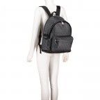 Rucksack Vezzola mit separatem Laptopfach 15 Zoll Black, Farbe: schwarz, Marke: Guess, EAN: 7628067763114, Abmessungen in cm: 33x42x15, Bild 4 von 6