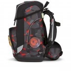 Schulranzen Cubo Set 5-teilig Modell 2022 TaekBärdo, Farbe: schwarz, Marke: Ergobag, EAN: 4057081119554, Abmessungen in cm: 25x40x20, Bild 4 von 12