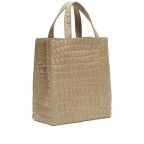 Tasche Paper Bag Waxy Kroko S Dust, Farbe: taupe/khaki, Marke: Liebeskind Berlin, EAN: 4064657448673, Abmessungen in cm: 22x25x11.5, Bild 2 von 5