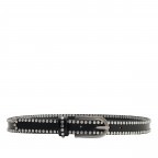 Gürtel Dina Smooth Leather Belt Bundweite 95 CM Black, Farbe: schwarz, Marke: Les Visionnaires, EAN: 4260711673993, Bild 1 von 3