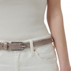 Gürtel Dina Smooth Leather Belt Bundweite 100 CM Beige, Farbe: beige, Marke: Les Visionnaires, EAN: 4260711673924, Bild 2 von 3