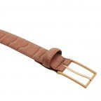 Gürtel Abby Croco Leather Belt Bundweite 85 CM Cognac, Farbe: cognac, Marke: Les Visionnaires, EAN: 4260711673016, Bild 3 von 3