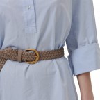 Gürtel Ida Silky Leather Belt Bundweite 95 CM Taupe Brown, Farbe: taupe/khaki, Marke: Les Visionnaires, EAN: 4260711674754, Bild 2 von 3