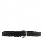 Gürtel Ida Silky Leather Belt Bundweite 85 CM Black, Farbe: schwarz, Marke: Les Visionnaires, EAN: 4260711674815, Bild 1 von 3